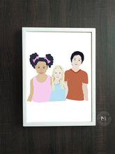 Load image into Gallery viewer, Half Length Illustrations - DesignsbyMahreen