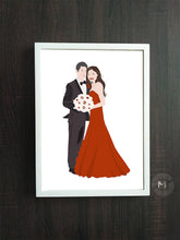 Load image into Gallery viewer, Full Length Illustrations - DesignsbyMahreen
